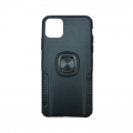 Futrola Silikon Hard + Ring Iphone XS Max 2019 crna