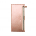 Futrola preklop koza sa zipom Samsung N975F / Note 10 Plus roze