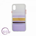 Futrola Iphone X / XS romboid lila