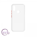 Futrola mat ivice  Huawei Y7 2019 bela