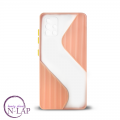 Futrola Silikon S shape Samsung Galaxy A515F / A51 breskva
