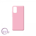 Futrola Silikon Color Samsung N980F Galaxy / Note 20 pink