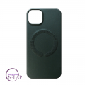 Futrola MAGSAFE Leather Color Iphone 11 / zelena