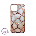 Futrola Crystal Web Iphone 13 / 14 gold