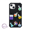 Futrola POP IN CHARM / Iphone 13 / 14 / crna / hemija