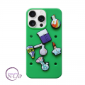 Futrola POP IN CHARM / Iphone 13 Pro / zelena / hemija