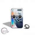 Zastita za kameru sa sljokicama Iphone 16 / 16 Plus / deep purple