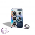 Zastita za kameru sa sljokicama Samsung Galaxy S25 Ultra / deep purple