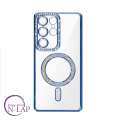 Futrola Magnetic Cirkon / Samsung Galaxy S24 Ultra / plava