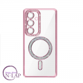 Futrola Magnetic Cirkon / Samsung Galaxy A26 / roze
