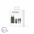 Punjac PD (komplet) USB-C 25W / crna