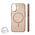 Futrola MAGSAFE SUPREME / Iphone 17 / braon-krem