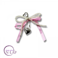 Privezak za torbe i kljuceve/ karo roze