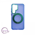 Futrola RING sa holderom / Samsung Galaxy S24 Ultra  / plava