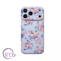 Futrola FLORAL PRINT / Iphone 18 Pro / 17 Pro / plava