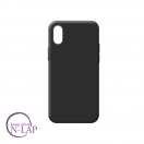 Futrola Silikon Color Iphone XS Max crna
