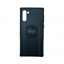 Futrola silikon Hard + Ring Samsung N970F /Note 10 crna