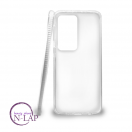 Futrola silikon rebraste ivice Huawei P40 Pro bela