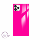 Futrola Silikon Kockice Iphone 11 Pro Max / neon pink