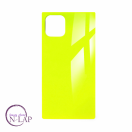 Futrola Silikon Kockice Iphone 12 Pro Max (6.7") / neon zuta