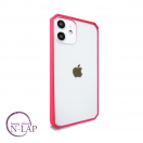 Futrola Iphone 12 Mini / Polygonal Edge pink