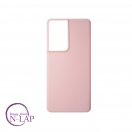 Futrola Silikon Color Samsung G998F / S21 Ultra roze