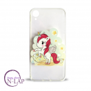 Futrola Iphone XR / silikon providna print 01