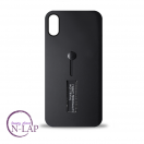Futrola Iphone XS Max / crna sa drzacem