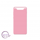 Futrola Silikon Color Samsung A805F / A80 / roze