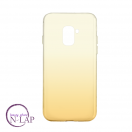 Futrola Samsung A530 / A5 2018 / A8 2018 / providna - zuto narandzasta