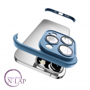 Futrola mat ivice BAMPER Iphone 11 / plava