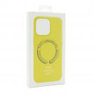 Futrola MAGSAFE Leather Color Iphone 14 Pro / zuta