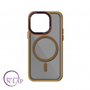 Futrola Pastel Magnetic / Iphone 15 Pro Max / braon