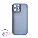 Futrola Silikon color providna / Iphone 14 Pro / plava
