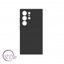 Futrola Silikon Color Samsung Galaxy S24 Ultra / crna