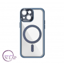 Futrola Magnetic Glitter / Iphone 15 / plava