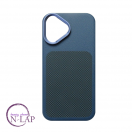 Futrola Autofocus Vegan Leather / Iphone 17 / plava