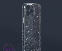Futrola clear glitter 