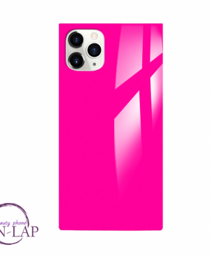 Futrola Silikon Kockice Iphone 11 Pro Max / neon pink