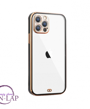 AKCIJA - Futrola Shine Edge Iphone 12 Pro Max 6.7 / crna sa zastitom za kameru