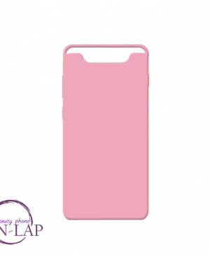 Futrola Silikon Color Samsung A805F / A80 / roze