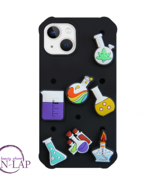 Futrola POP IN CHARM / Iphone 13 / 14 / crna / hemija