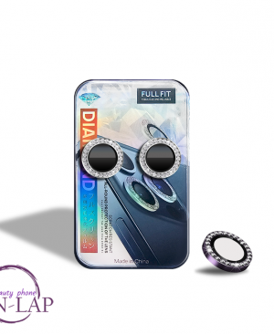 Zastita za kameru sa sljokicama Iphone 16 / 16 Plus / deep purple