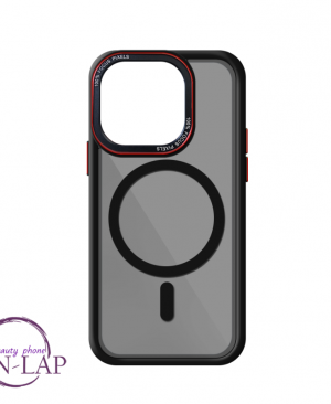 Futrola Pastel Magnetic / Iphone 15 Pro / crna