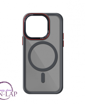 Futrola Pastel Magnetic / Iphone 15 Pro / siva