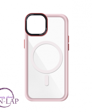Futrola Pastel Magnetic / Iphone 15 / roze