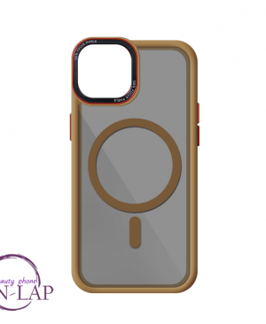 Futrola Pastel Magnetic / Iphone 13 / 14 / braon