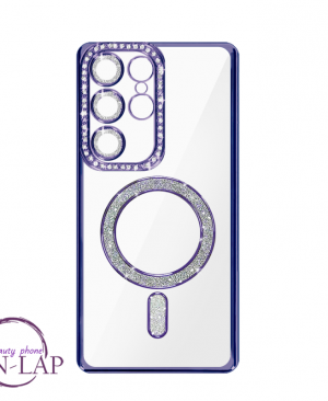 Futrola Magnetic Cirkon / Samsung Galaxy S24 Ultra / ljubicasta