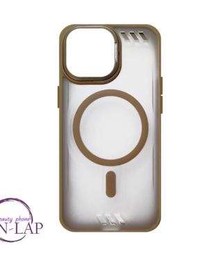 Futrola Matte Lens / Iphone 15 Pro Max / providna magnetic braon