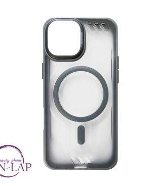 Futrola Matte Lens / Iphone 16 / providna magnetic siva